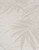 Krém színű pálmalevél mintás vlies design tapéta