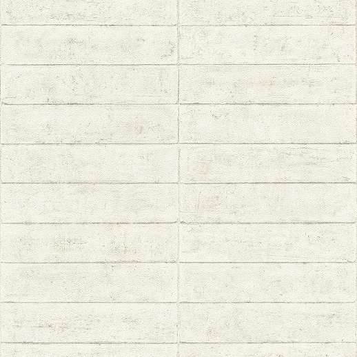 Krémfehér betonhatású tégla mintás design tapéta