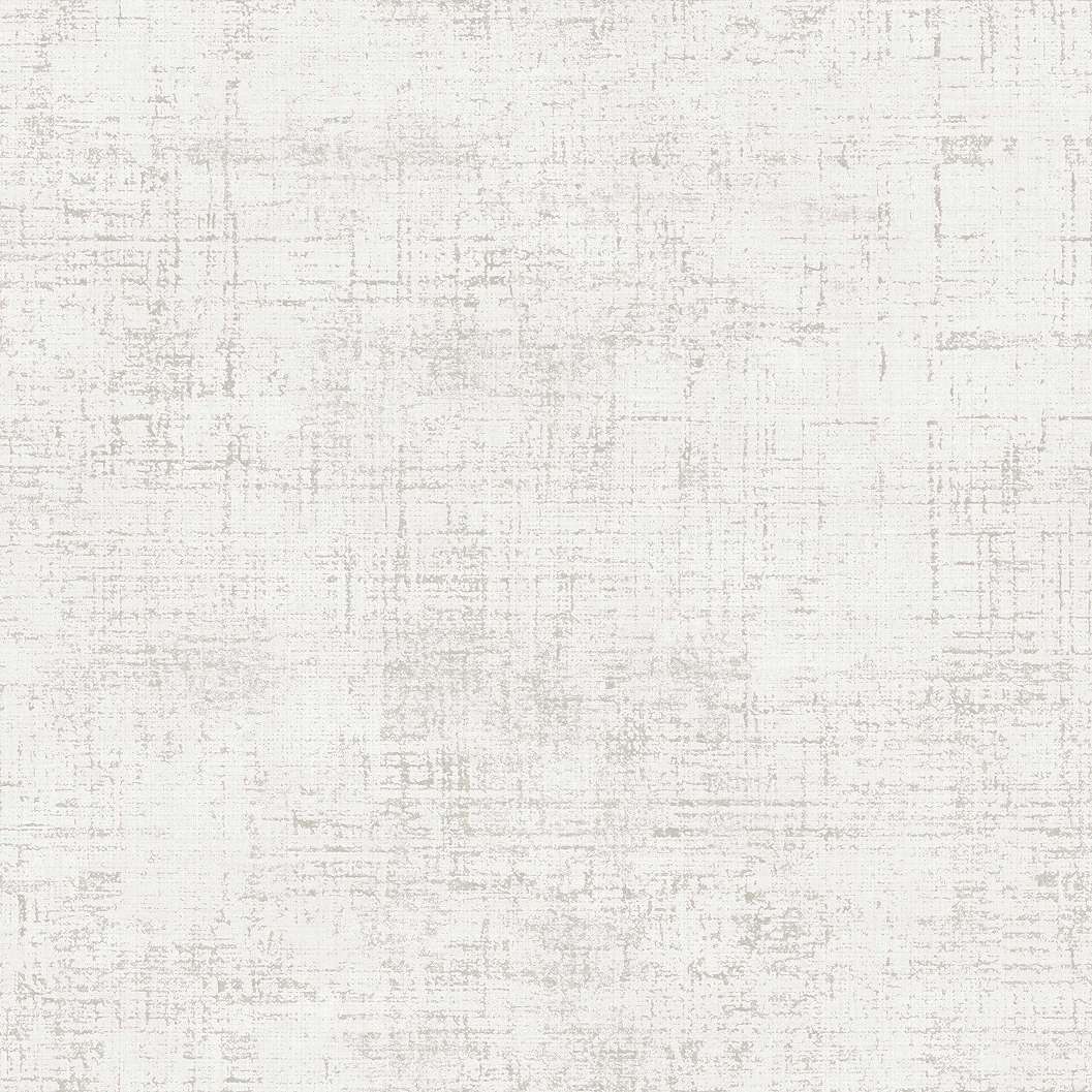 Krémfehér szürke textil mintás vinyl dekor tapéta