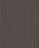 Lambéria hatású keskeny barna csíkos fekete tapéta