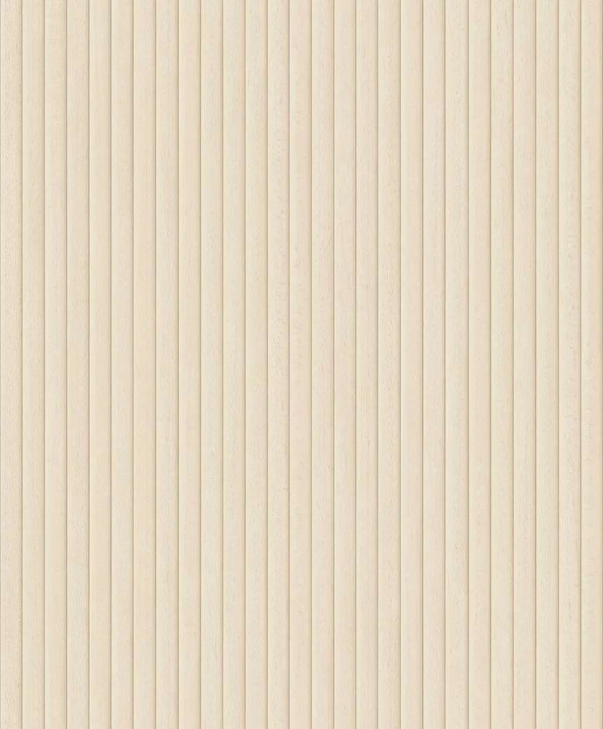 Lambéria hatású keskeny krém csíkos design tapéta