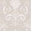 Laura Ashley dekor tapéta virág és indák mintával fehér és melegszürke színben