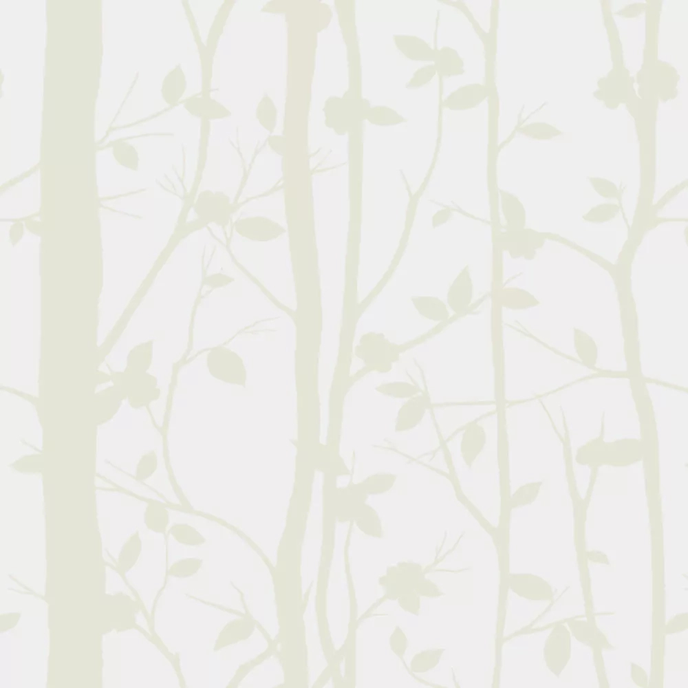 Laura Ashley dekor tapéta virág és madár sziluett mintával bézs és gyöngyház színben
