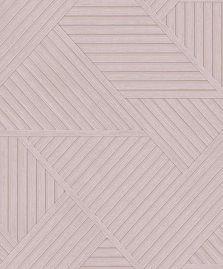 Letisztult fahatású lilás rózsaszín színű geometria mintás design tapéta