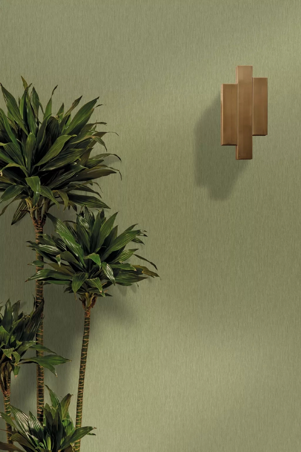 Levélzöld dekor vinyl tapéta