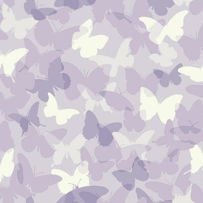 Lila pillangó mintás gyerek tapéta