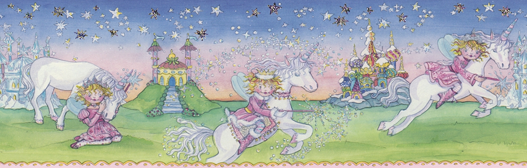 Lillifee hercegnős bordűr
