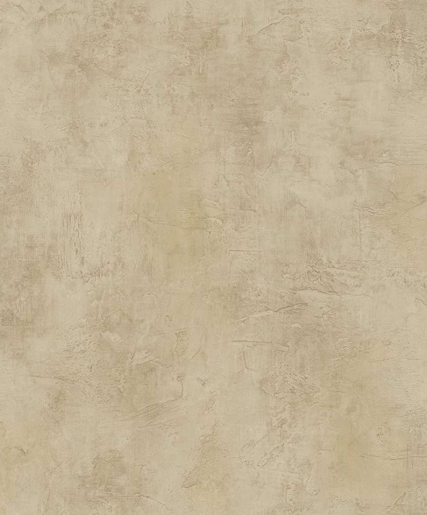 Loft stílusú vakolat hatású barnás beige design tapéta