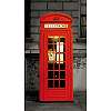 London telefonfülke fali poszter ajtóra