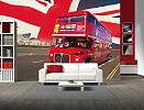 Londoni busz fali poszter
