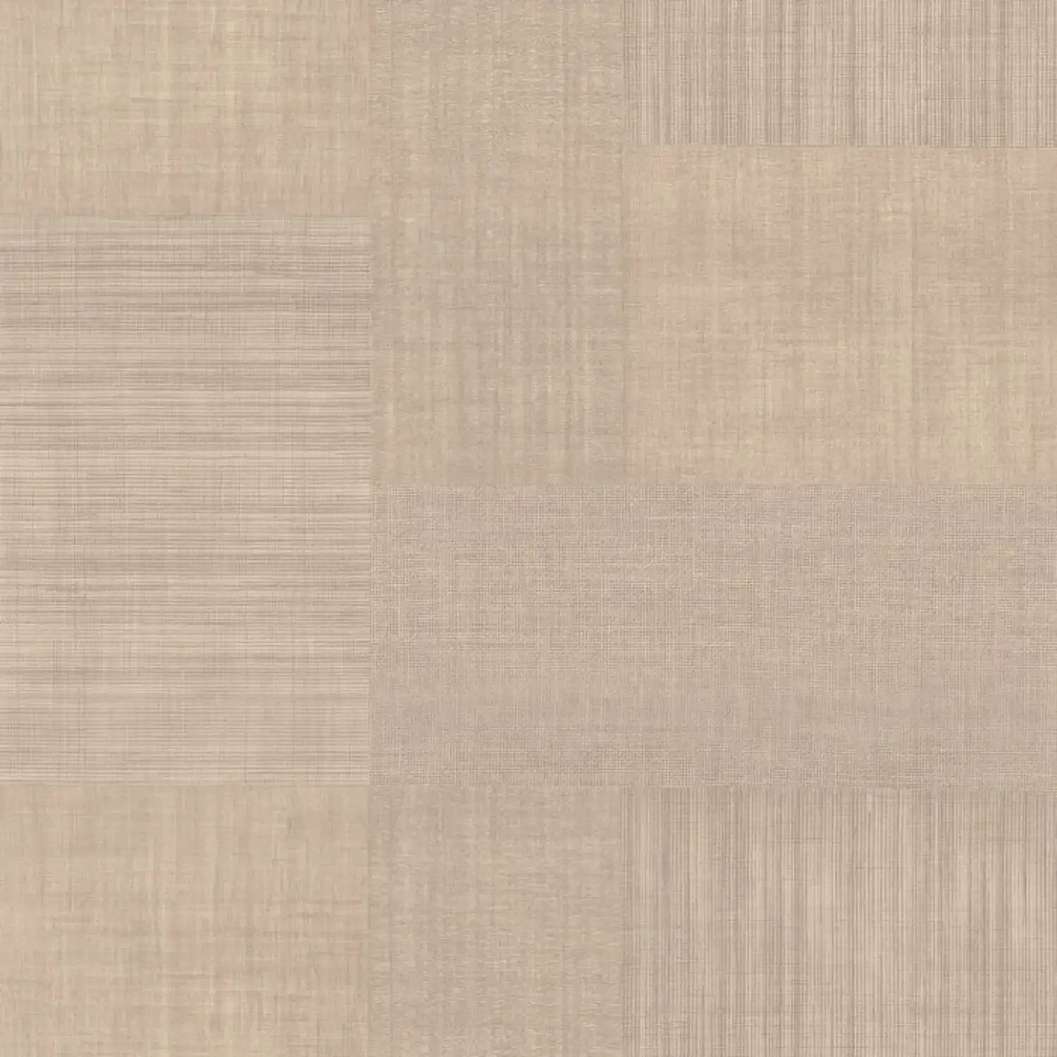 Luxus Casamance luxus tapéta erősen struktúrált szövet geometria mintával beige színben