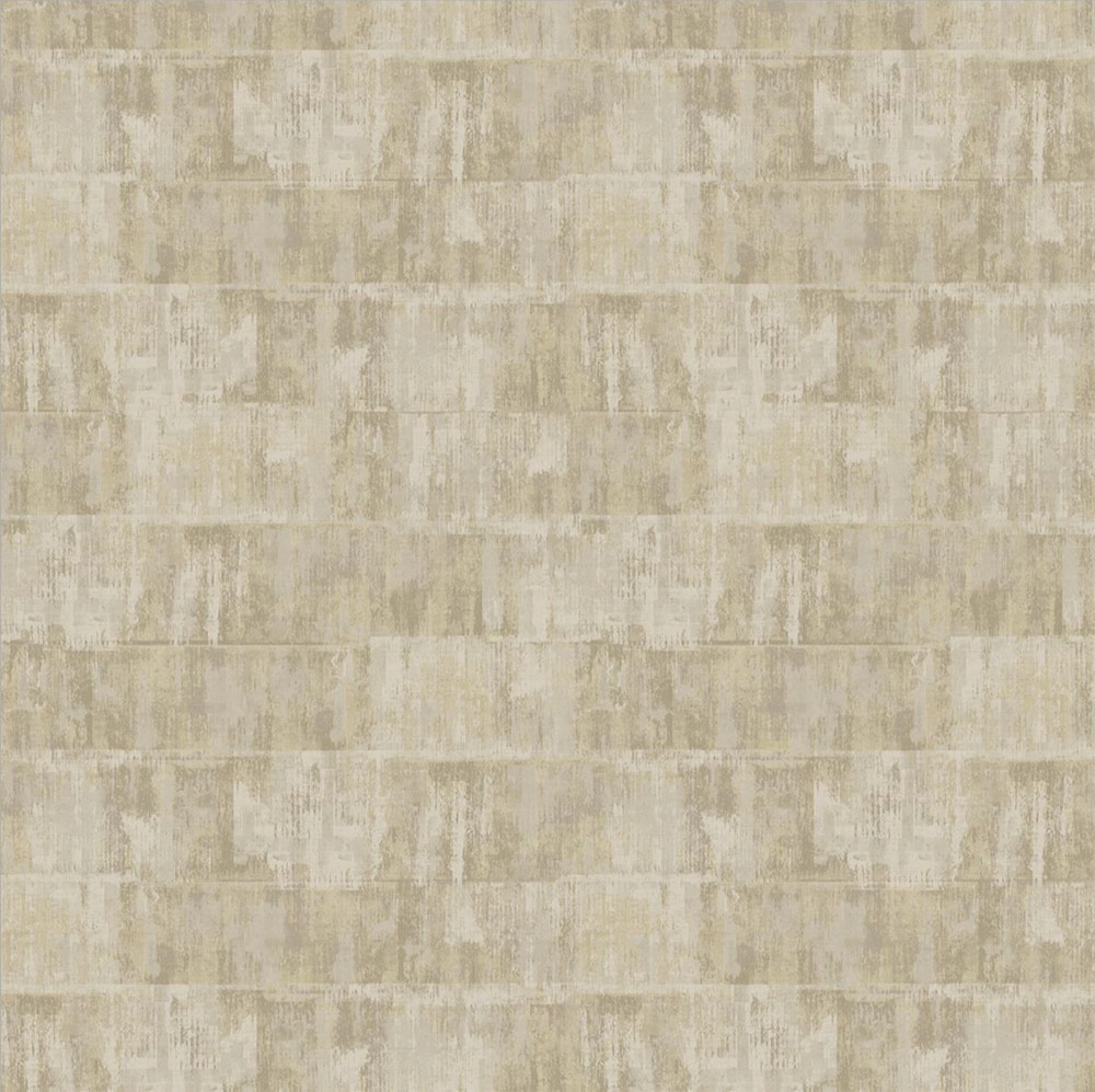 Luxus design tapéta koptatott beton hatású mintával mézbarna színben