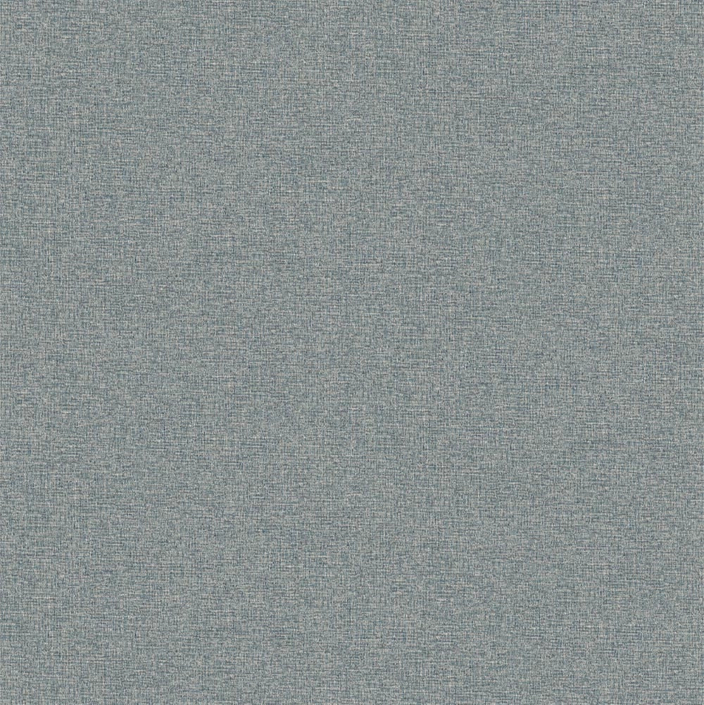 Luxus design tapéta koptatott szőtthatású mintával óceánkék színben