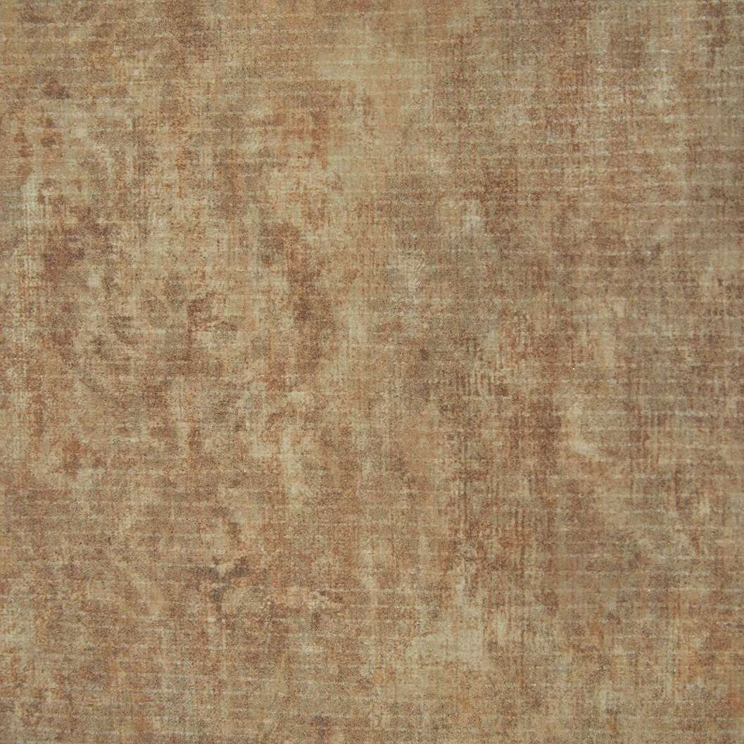 Luxus design tapéta üvegygyöngyös felülettel barokkos levél mintával arany színben