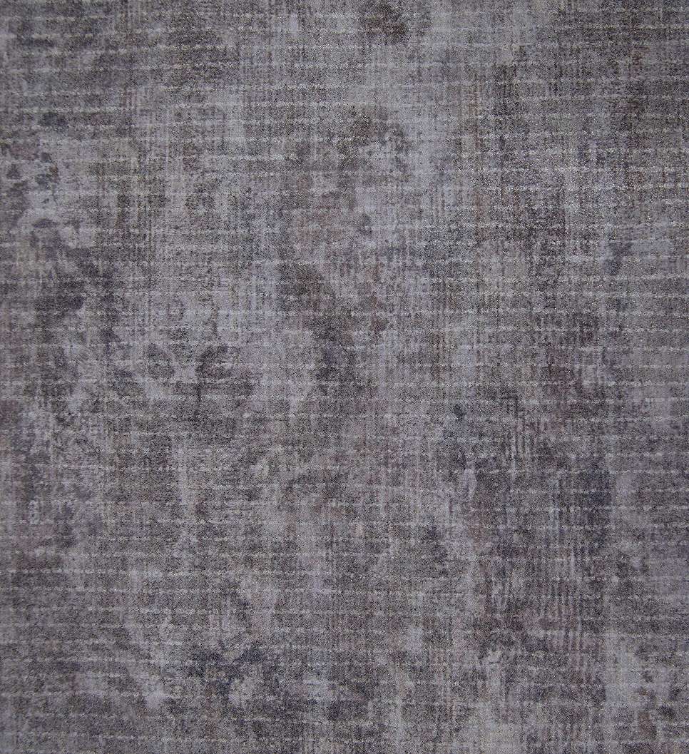 Luxus design tapéta üvegygyöngyös felülettel barokkos levél mintával sötétszürke színben