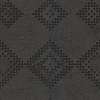 Luxus olasz design tapéta fekete geometrai mintával 70cm széles