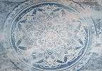 Mandala mintás kék fotótapéta 368x254 vlies