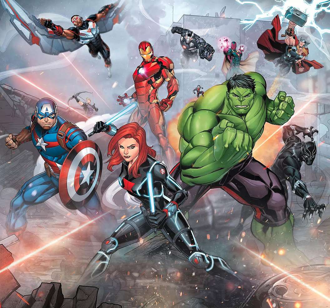 Marvel avengers szuperhősok fali poszter