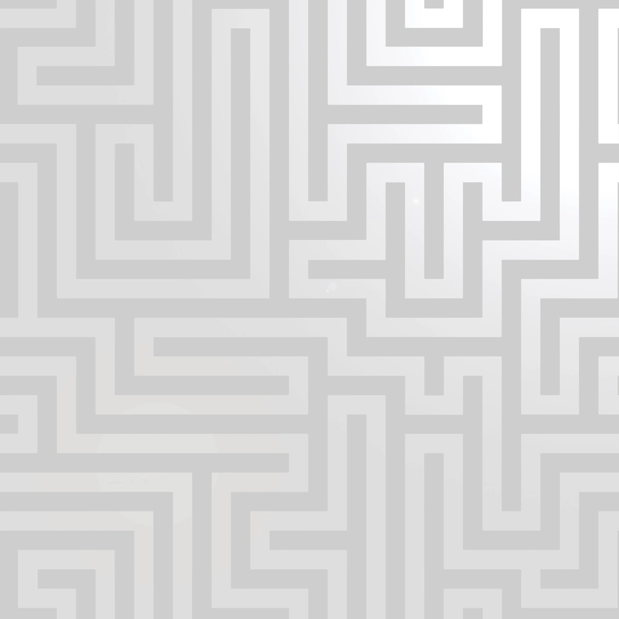 Metál ezüst dekor tapéta labirintus mintával