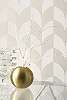 Metál pezsgő fényű art deco geometriai mintás casadeco design tapéta