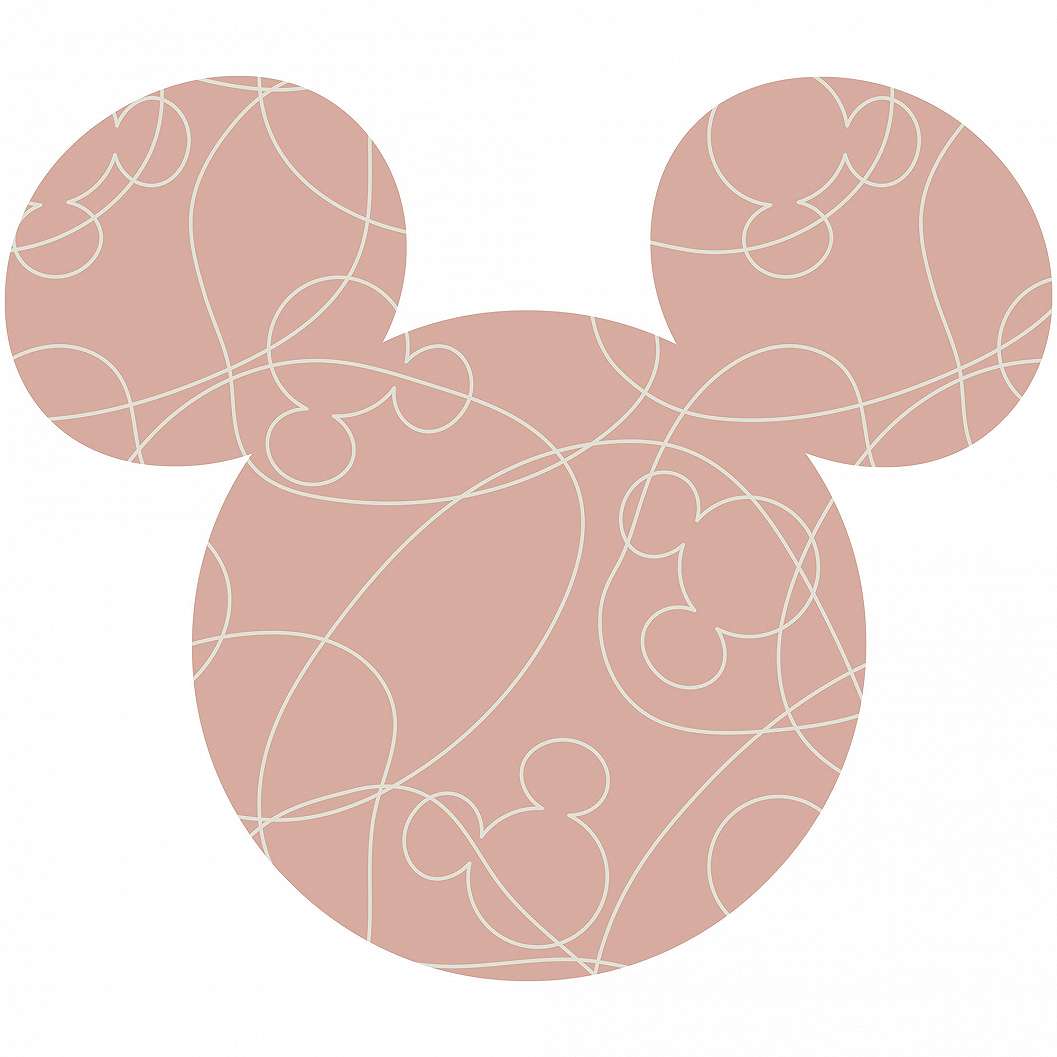 Mickey egér mintás öntapadós gyerek fali posztertapéta