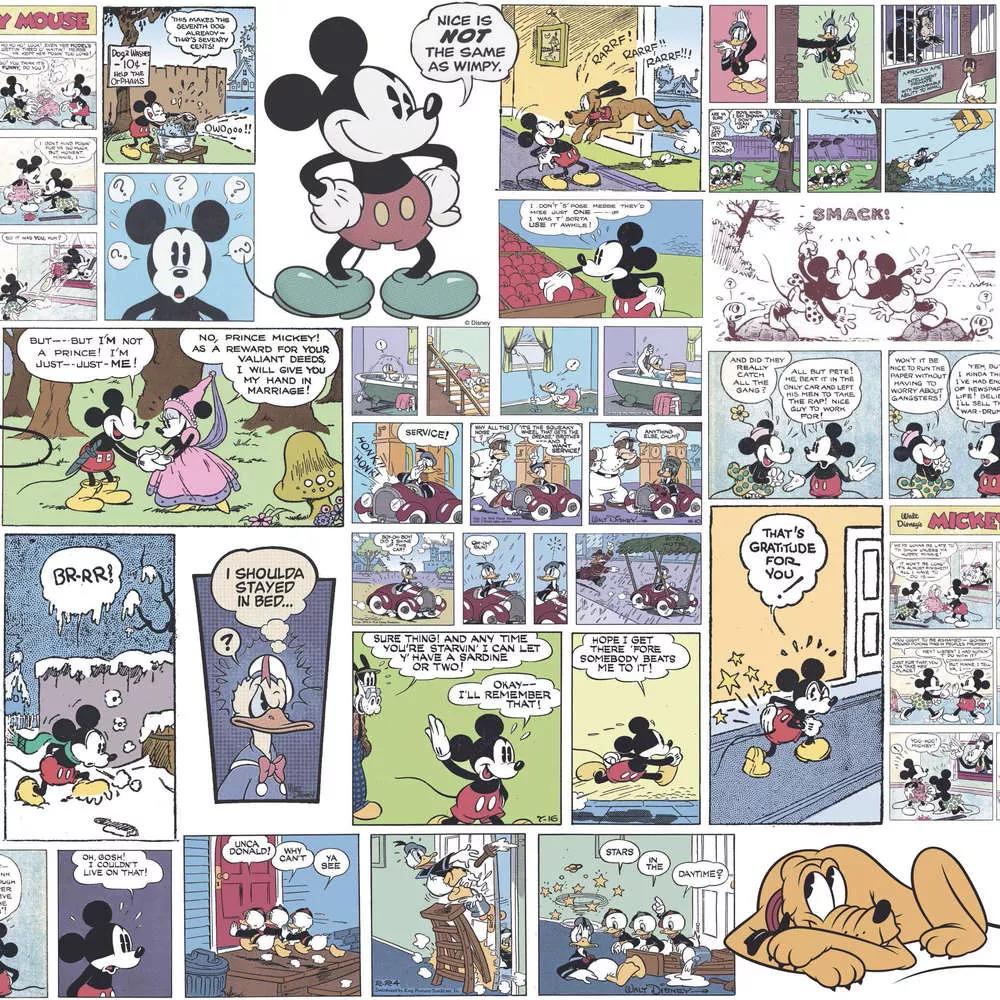 Mickey Mouse színes gyerektapéta