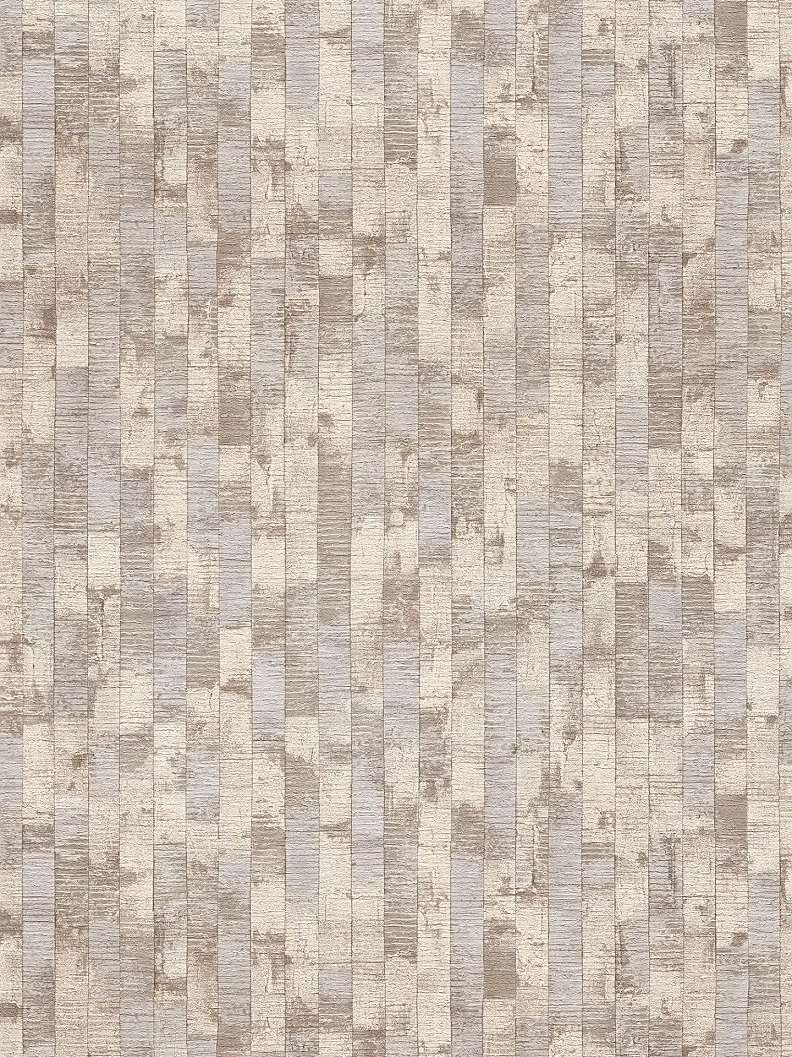 Modern csíkos fahatású mintás design tapéta enyhén fényes beige színvilágban