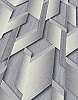 Modern design tapéta ezüst szürke geometrikus mintával
