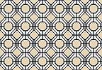 Modern geometrikus mintás fali poszter art deco stílusban 368x254 vlies