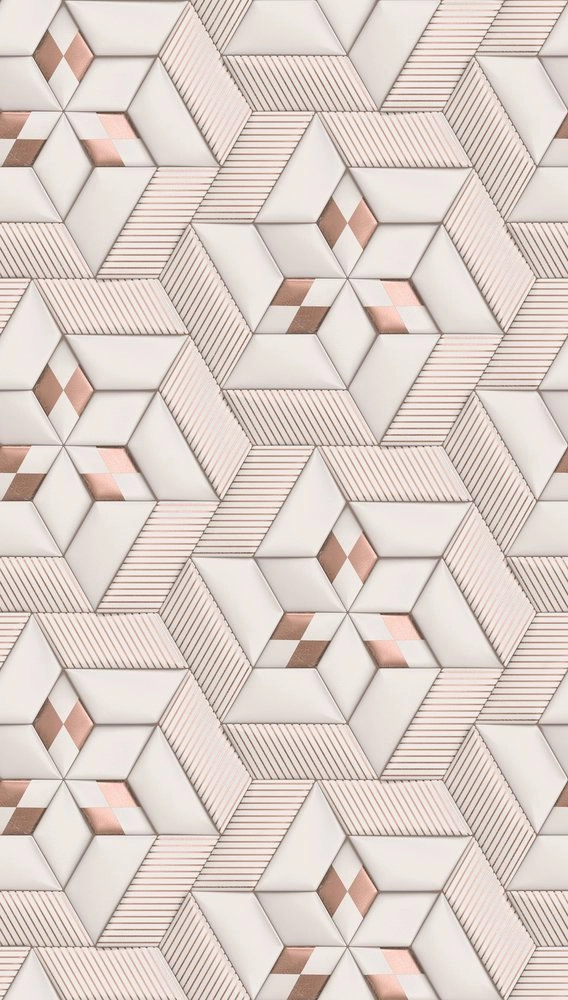 Modern geometrikus mintás vlies poszter tapéta