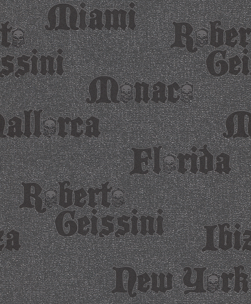 Modern gránit hatsáú fekete színű tapéta