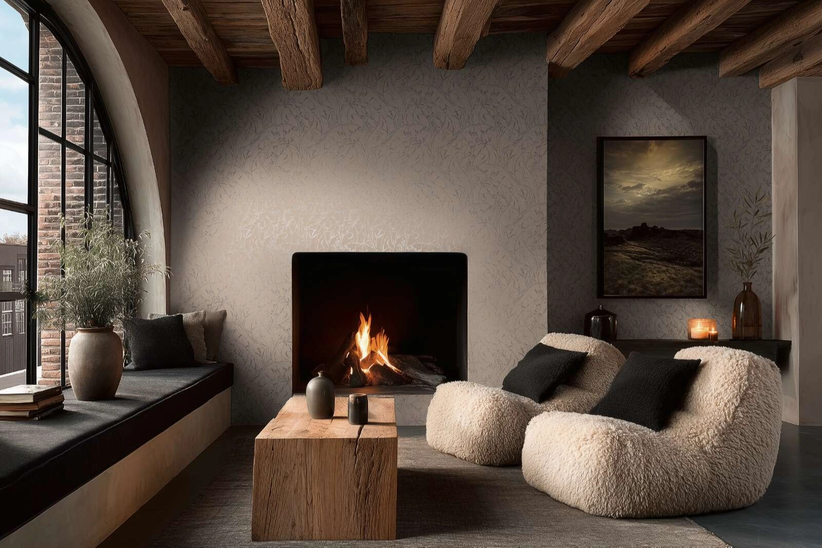 Modern inda mintás design tapéta fényes ezüst és tóp színvilágban