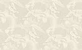 Modern krém-fehér színű levél mintás tapéta