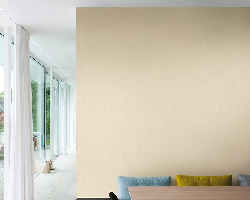 Modern krém színű strukturált hatású tapéta