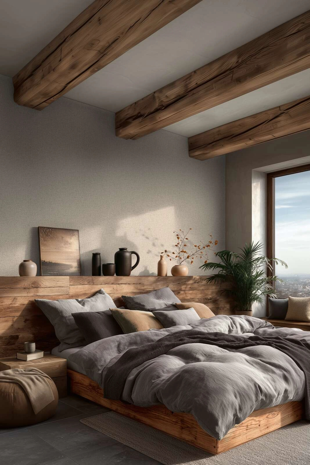 Modern szőtt gyékény mintás design tapéta enyhén fényes beige színvilágban