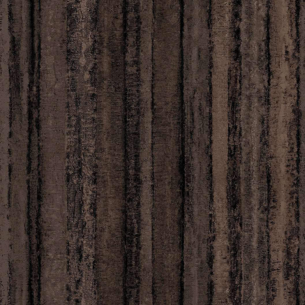 Mosható dekor tapéta barna csíkos mintával