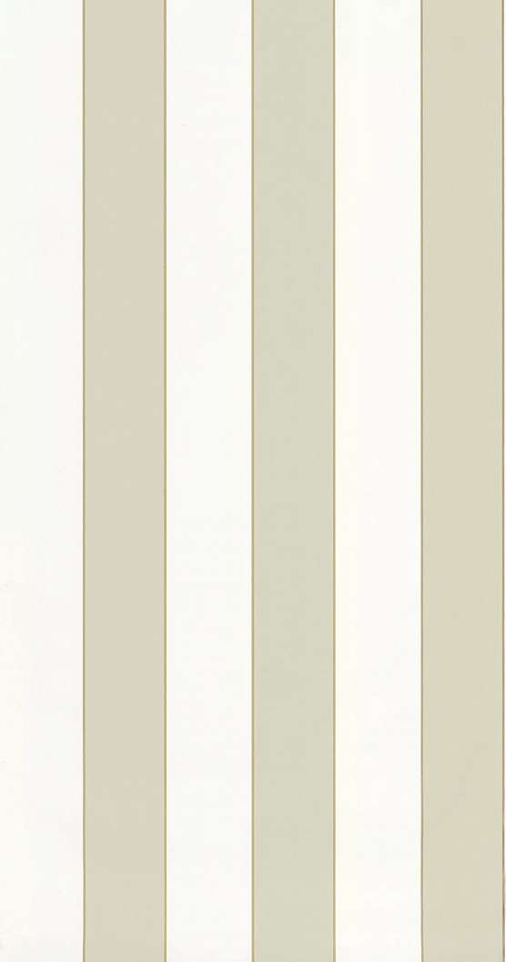 Mosható dekor tapéta csíkos mintával metálos arany és zsályazöld színben