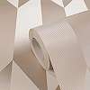 Mosható dekor tapéta geometrikus mintával fényes gyöngyház és beige színben