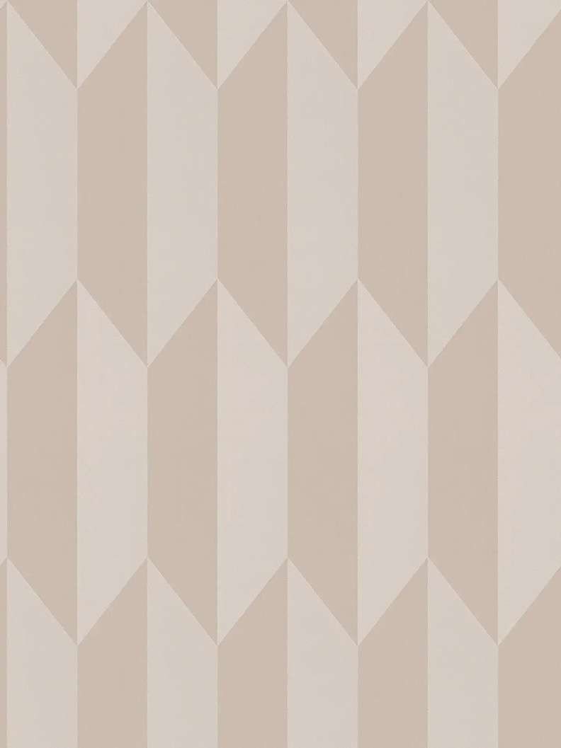 Mosható dekor tapéta geometrikus mintával fényes gyöngyház és beige színben