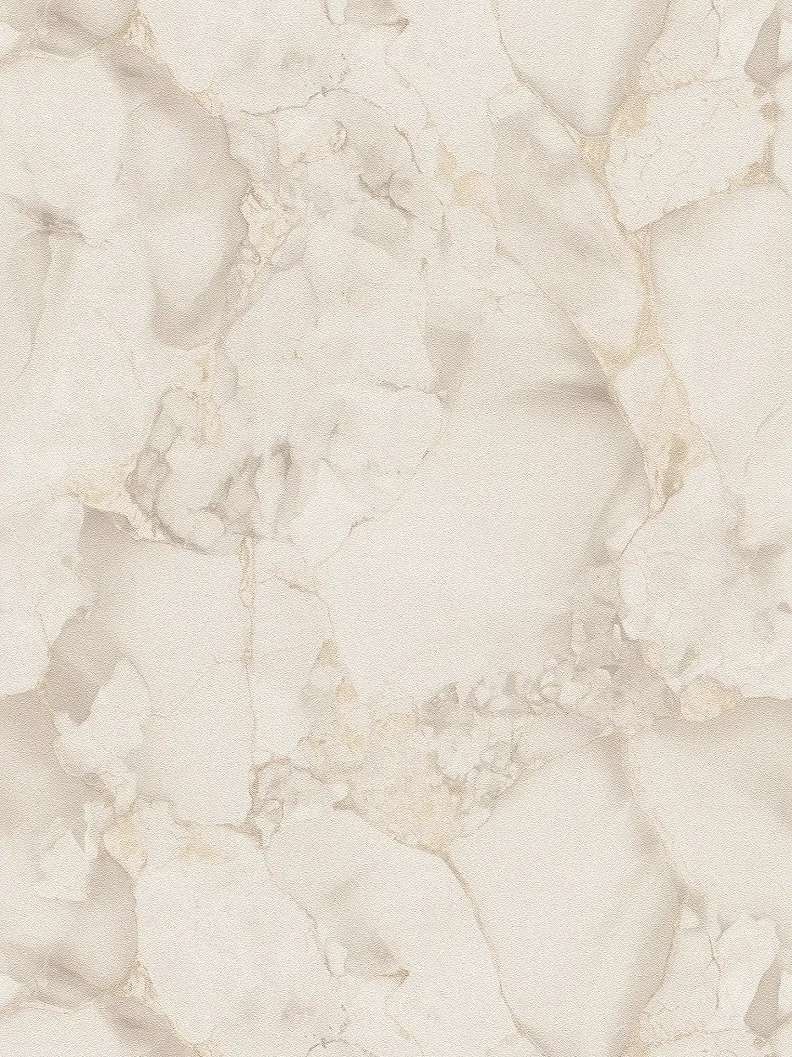 Mosható dekor tapéta márvány mintával fényes gyöngyház és krém színben