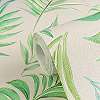 Mosható dekor tapéta pálmalevél mintával fényes zöld és kék színben
