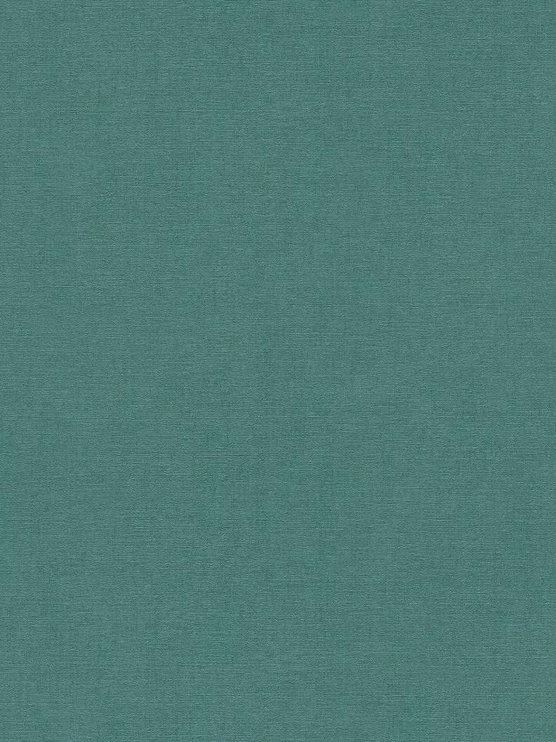 Mosható dekor tapéta textilhatású enyhén fényes kékeszöld színben