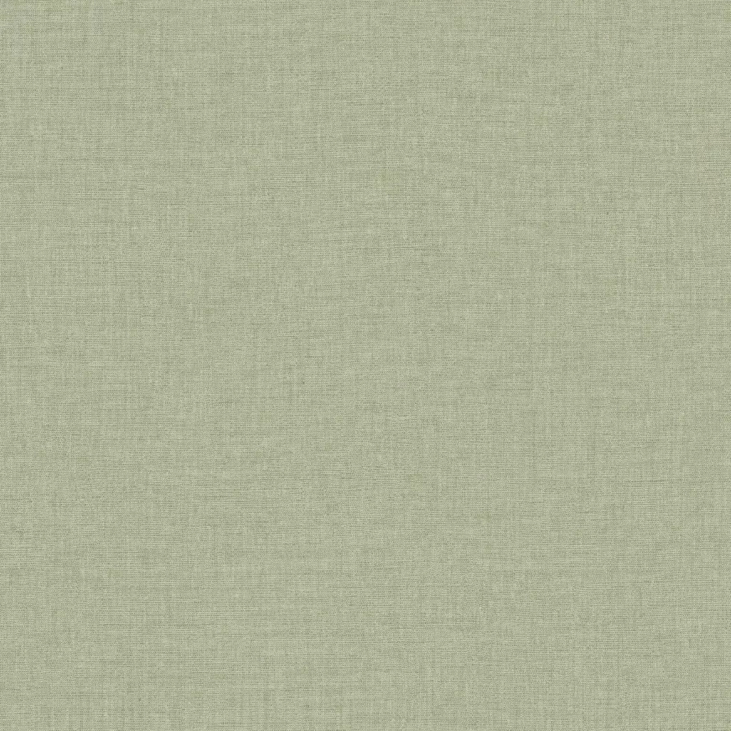 Mosható dekor tapéta textilhatású mintával zsályazöld színben