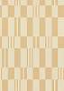 Mosható design tapéta téglalap mintával beige színben