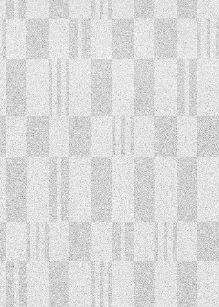 Mosható design tapéta téglalap mintával szürke színben
