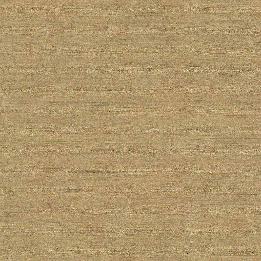 Mosható vinyl dekor tapéta egyszínű textilhatású mintás óarany színben