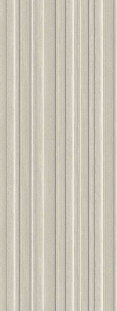 Mosható vinyl fotótapéta fehér színű 3D hatású csíkos mintával