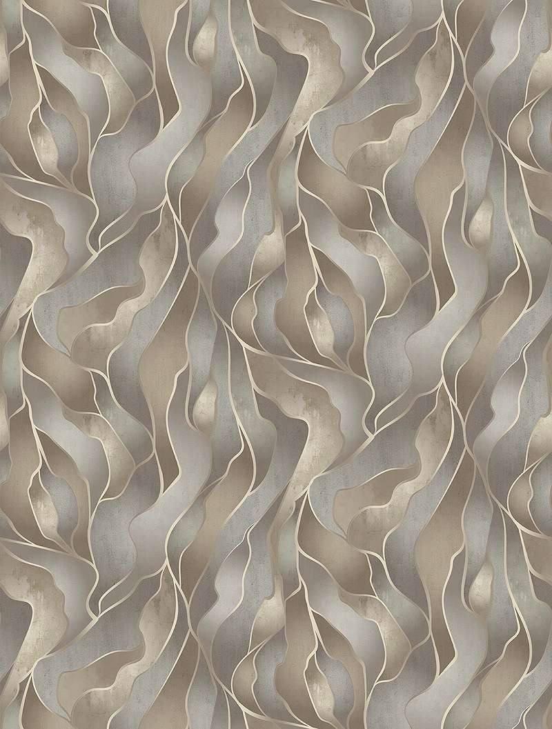 Mosható vinyl fotótapéta krémes szürke színű absztrakt mintás modern és elegáns stílusban