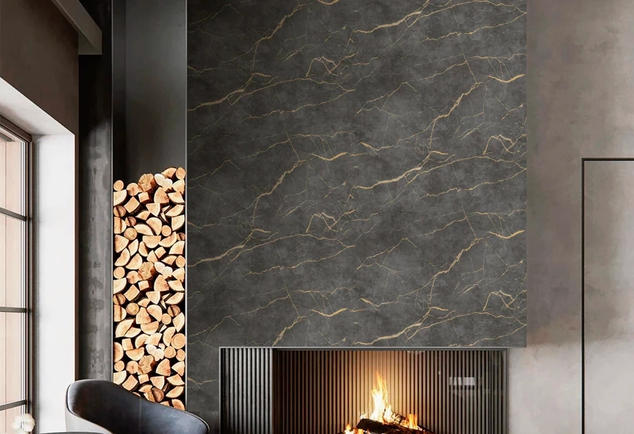 Mosható vinyl fotótapéta szürke gránit mintás