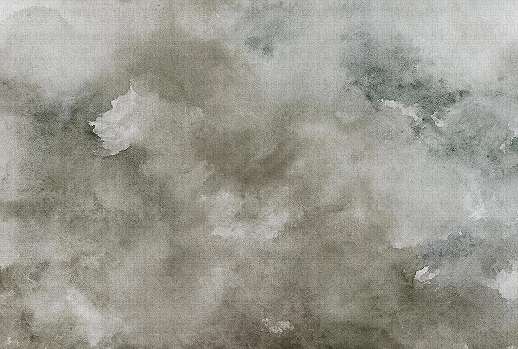 Mosható vinyl poszter tapéta absztrakt felhő mintával barnás kék szinvilágban